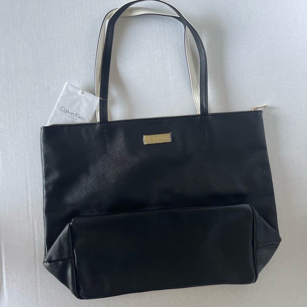 Calvin Klein Fragrances Black Tote Bag